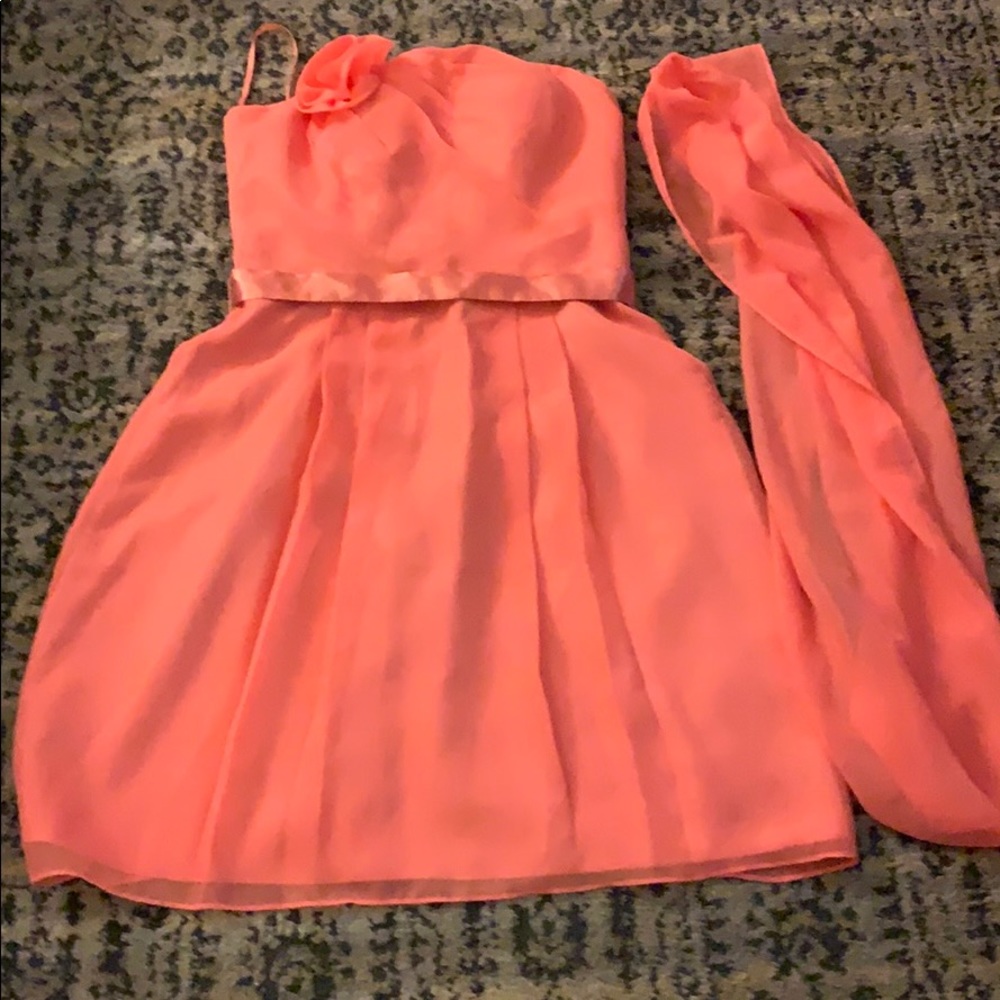 Peachy Pink Party Dress